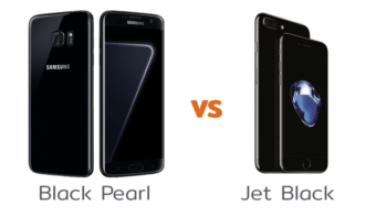 Samsung เปิดตัว Galaxy S7 edge สีดำเงา Black Pearl ท้าชน iPhone 7 สีดำเงา Jet Black