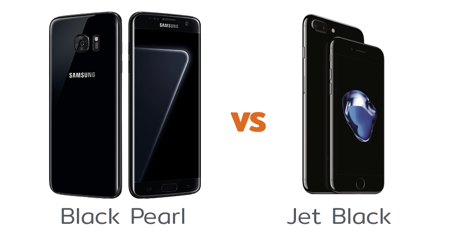 Samsung เปิดตัว Galaxy S7 edge สีดำเงา Black Pearl ท้าชน iPhone 7 สีดำเงา Jet Black