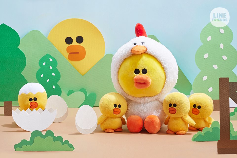 LINE ออกตุ๊กตาชุดใหม่ ย้ำชัด Sally เป็น “ไก่” ไม่ใช่ “เป็ด”