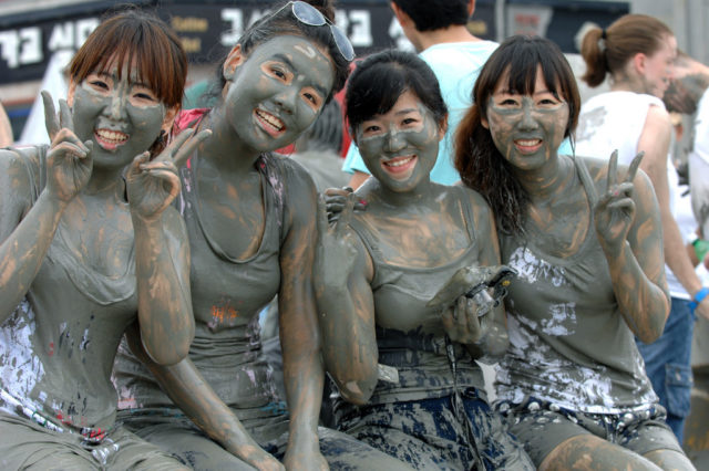 BOSS gets down and dirty at Boryeong Mud Festival