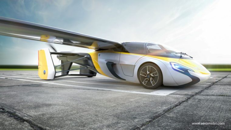สุดเจ๋ง! Aeromobil เตรียมเปิดขายรถยนต์บินได้ปลายปีนี้