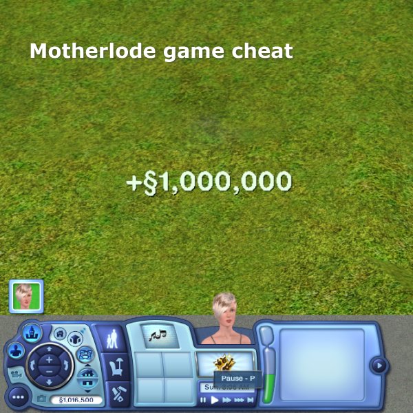Sims ввести код. Код Motherlode. Motherlode в симс. Деньги в симс. Коды на деньги в симс 3.