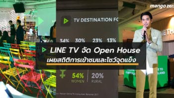 LINE TV จัด Open House โชว์สถิติการใช้งาน ชูจุดแข็ง Original และ Exclusive Content