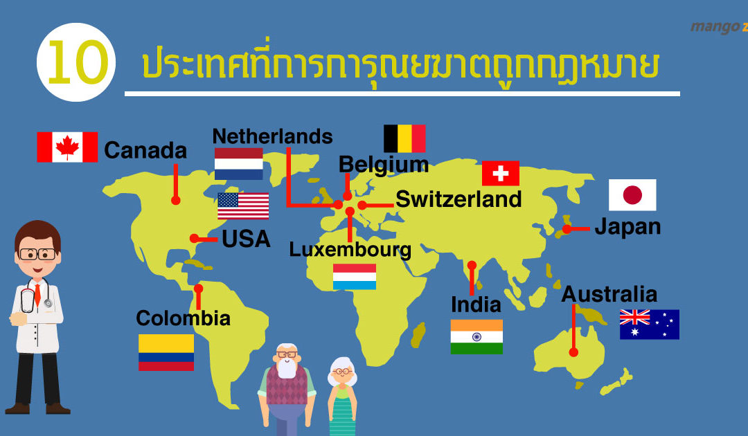 เมื่อมีสิทธิ์เลือกจบชีวิตอย่างสงบด้วยตัวเอง “10 ประเทศที่การการุณยฆาตถูกกฏหมาย”