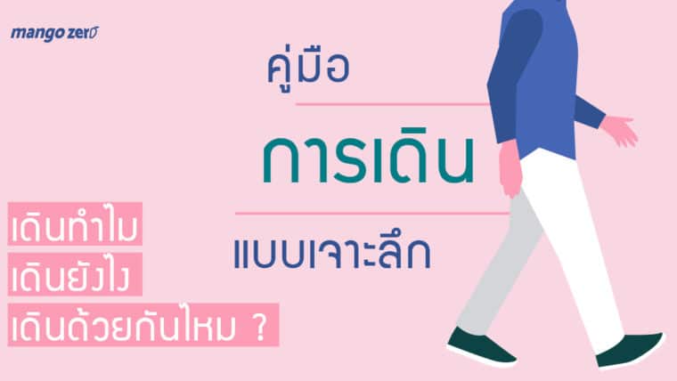 คู่มือ การเดิน แบบเจาะลึก เดินทำไม เดินยังไง เดินด้วยกันไหม ?