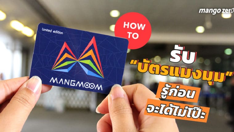 How to รับ “บัตรแมงมุม” รู้ก่อนจะได้ไม่โป๊ะ