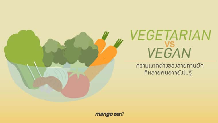Vegetarian vs Vegan ความแตกต่างของสายทานผักที่หลายคนอาจยังไม่รู้