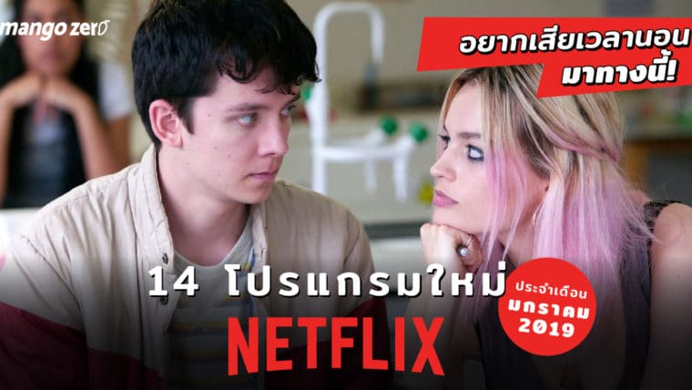 อยากเสียเวลานอน มาทางนี้! 14 โปรแกรมใหม่บน Netflix ประจำเดือนมกราคม 2019