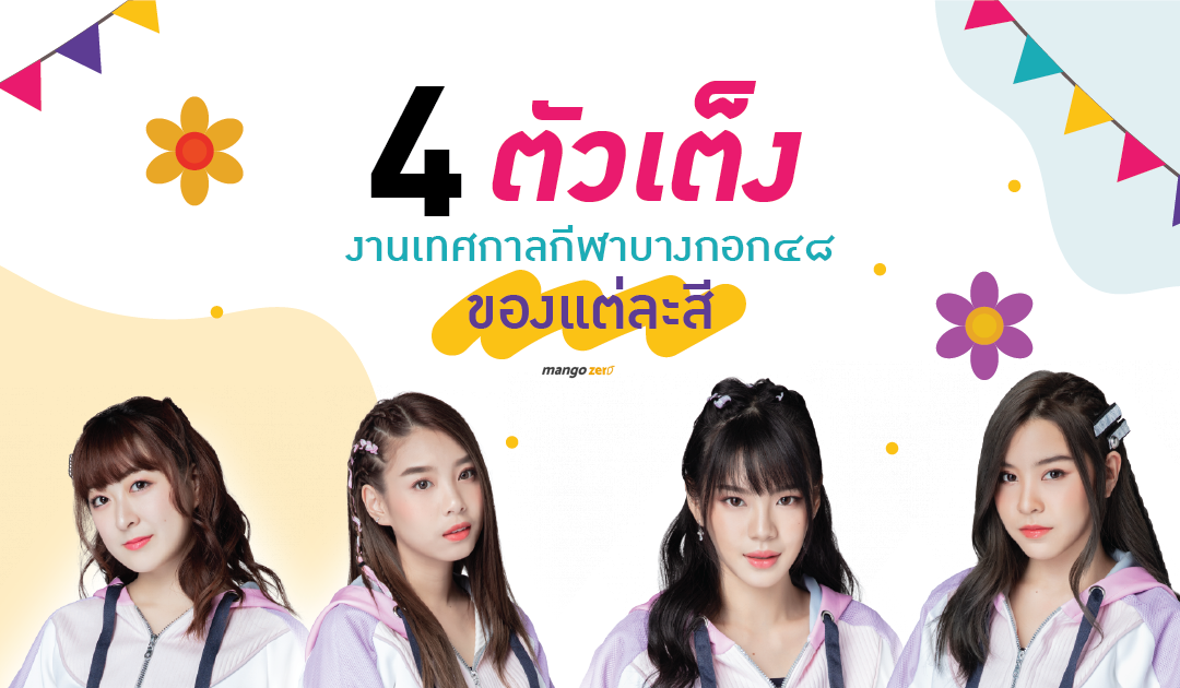 วิเคราะห์ 4 ตัวเต็งเทศกาลกีฬาบางกอก๔๘ ของแต่ละสี