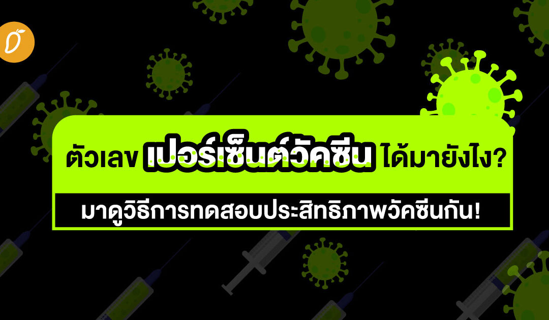 ตัวเลขเปอร์เซ็นต์วัคซีนได้มายังไง? มาดูวิธีการทดสอบประสิทธิภาพวัคซีนกัน!