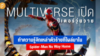 Multiverse เปิดปีเตอร์วุ่นวาย ทำความรู้จักเหล่าตัวร้ายที่โผล่มาใน Spider-Man No Way Home