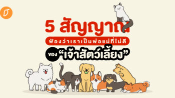 5 สัญญาณฟ้องว่าเราเป็นพ่อแม่ที่ไม่ดีของ “เจ้าสัตว์เลี้ยง”