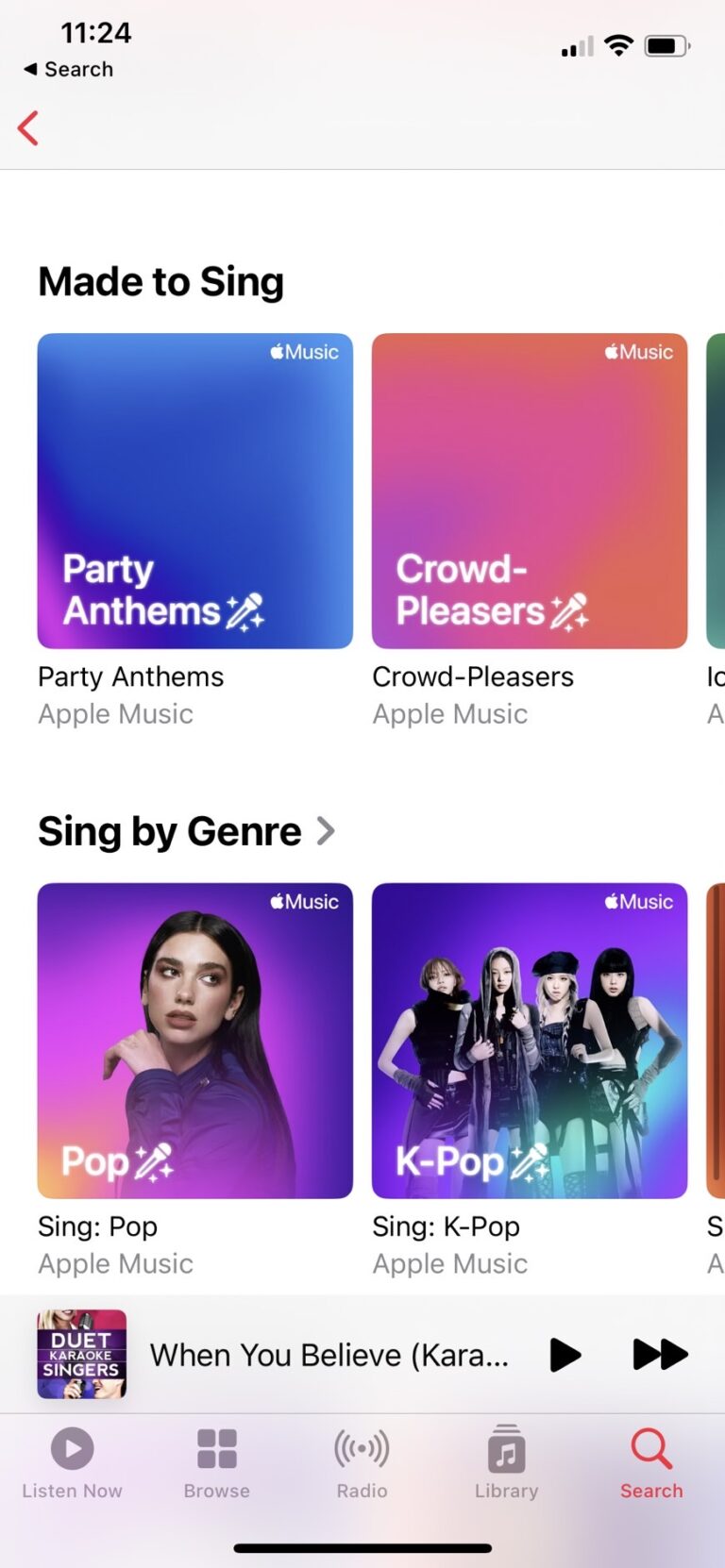 ปีใหม่นี้ปาร์ตี้ร้องเกะต้องมา ฟีเจอร์ Apple Music Sing ปรับลดเสียงร้อง ...