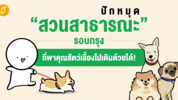 ปักหมุด “สวนสาธารณะ” รอบกรุง ที่พาคุณสัตว์เลี้ยงไปเดินด้วยได้! 