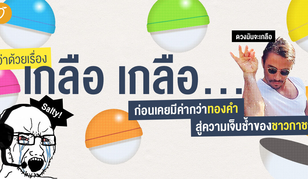 ว่าด้วยเรื่องเกลือ เกลือ.. ก่อนเคยมีค่ากว่าทองคำ สู่ความเจ็บช้ำของชาวกาชา
