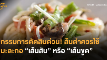 กรรมการตัดสินด่วน! ส้มตำควรใช้มะละกอ ”เส้นสับ” หรือ ”เส้นขูด”