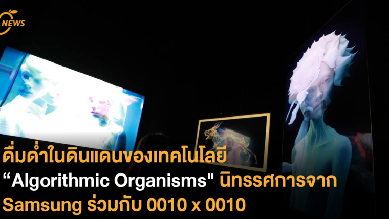 ดื่มด่ำในดินแดนของเทคโนโลยี “Algorithmic Organisms